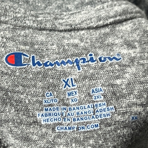 Ohio State Buckeyes OSU Champion Gray Crewneck Mens NCAA Sports Tshirt - Picture 5 of 6